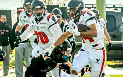 Black Demons vence por la mínima a Hurricanes (21-20)