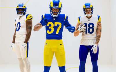 Los Angeles Rams actualizan sus uniformes
