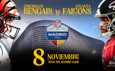 Cincinnati Bengals jugarán contra Atlanta Falcons en el 2026 NFL Madrid Game