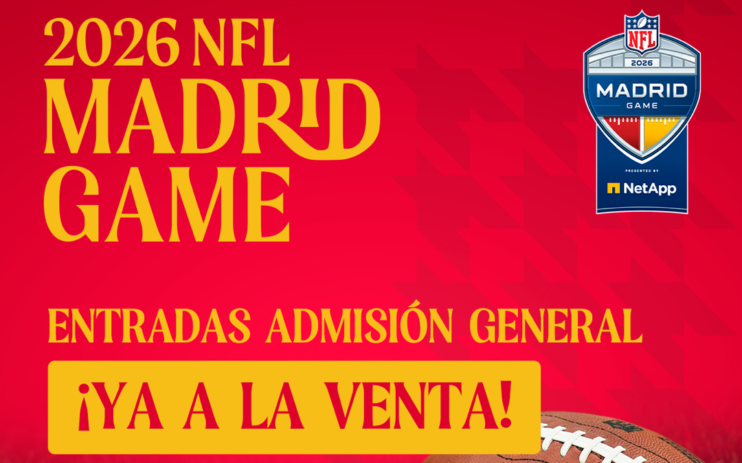 Ya a la venta las entradas para el 2026 NFL Madrid Game