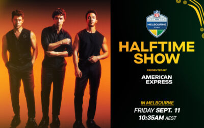 Los Jonas Brothers protagonizarán el Halftime Show del 2026 NFL Melbourne Game