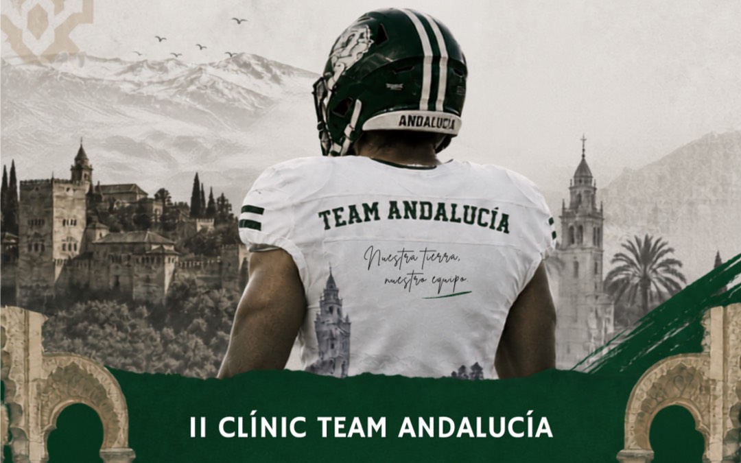 Team Andalucía organiza el II Clínic de Fútbol Americano este sábado 12 de septiembre